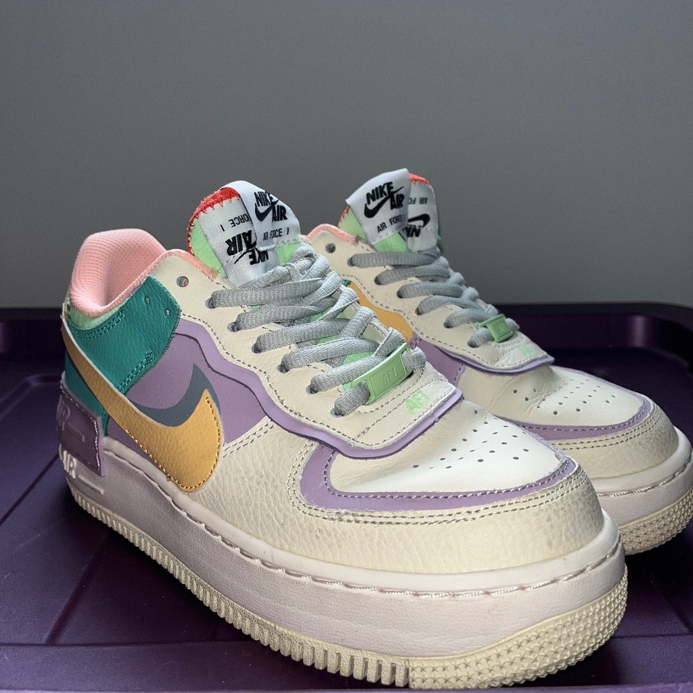 Nike Air Force 1 Multicolored Platform